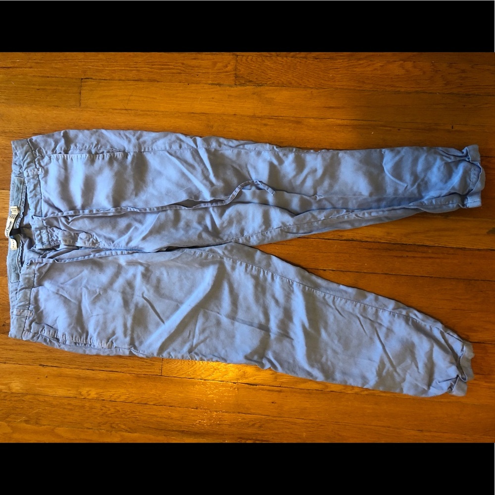 Zara chambray joggers